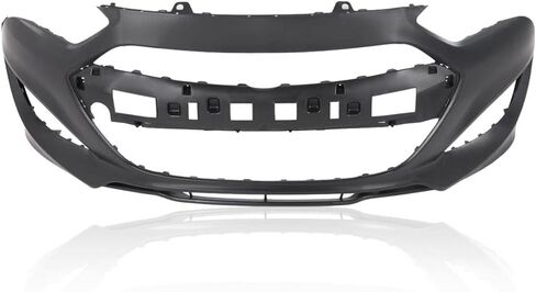 Front Bumper Cover Primered Compatible with Hyundai Genesis 2013 2014 2015 2016; Fit Coupe 2-Door Models Only 865112M300, 615343714530, HY1000197 Black in Kuwait