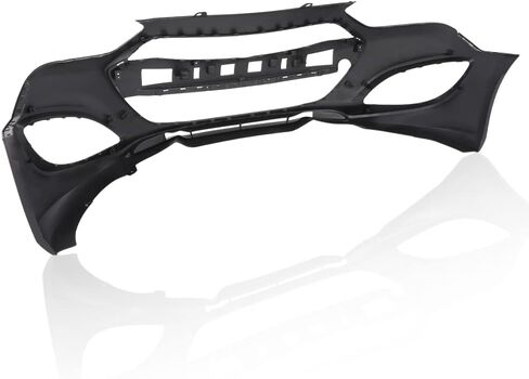 Front Bumper Cover Primered Compatible with Hyundai Genesis 2013 2014 2015 2016; Fit Coupe 2-Door Models Only 865112M300, 615343714530, HY1000197 Black in Kuwait