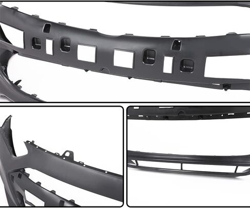 Front Bumper Cover Primered Compatible with Hyundai Genesis 2013 2014 2015 2016; Fit Coupe 2-Door Models Only 865112M300, 615343714530, HY1000197 Black in Kuwait