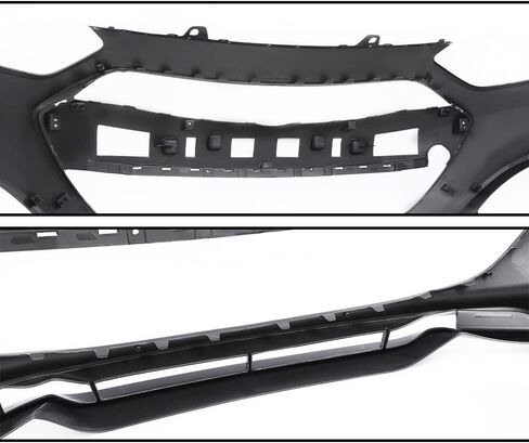 Front Bumper Cover Primered Compatible with Hyundai Genesis 2013 2014 2015 2016; Fit Coupe 2-Door Models Only 865112M300, 615343714530, HY1000197 Black in Kuwait
