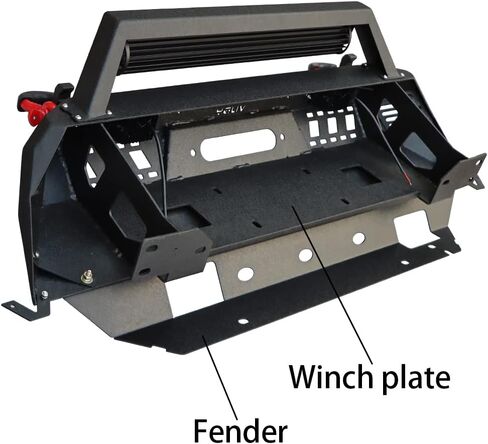 Tacoma Stubby Front Bumper Compatible with 2016 2017 2018 2019 2020 2021 2022 2023 Toyota Tacoma 3rd Gen in Saudi Arabia