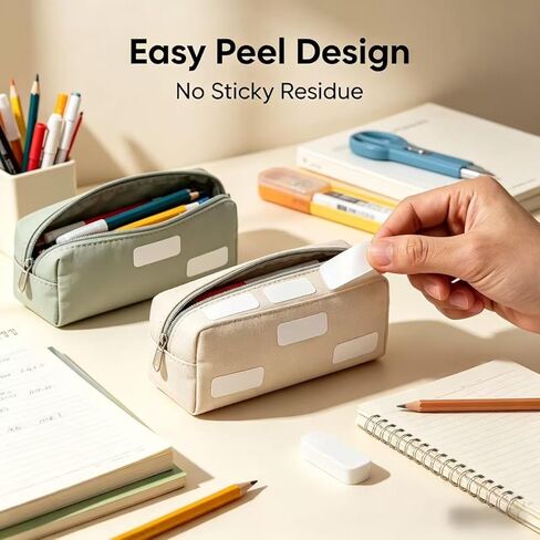 P21 Thermal Transfer Label Tape (14×40mm), 180 Labels per Roll, Waterproof Laminated, Compatible with Nelko/Nadaiin/ORGBRO Label Makers in Kuwait