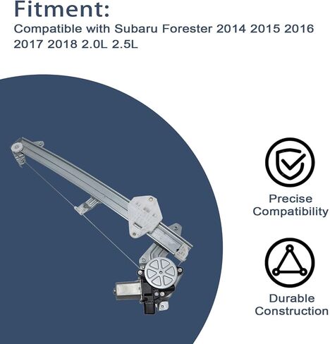 منظم نوافذ الطاقة FZJDSD مع محرك أمامي يسار 61041SG010 متوافق مع Subaru Forester 2014-2018 2.0L 2.5L استبدال 751409 61041SG011 61041SG012، جانب السائق in Kuwait