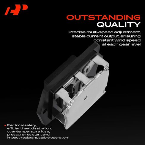 A-Premium HVAC Blower Motor Resistor Compatible with Suzuki Grand Vitara 1999-2002 2.5L, XL-7 2002-2002, Vitara 1999-2004 & Chevrolet Tracker 1999-2004 in Kuwait