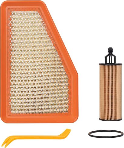Engine Air Filter&Oil Filter Combo Pack-Compatible with Jeep Cherokee 2019 2020 2021 2022 2.4L/3.2L(Not For Jeep Grand Cherokee)-68191349AA&CA12371 in Kuwait