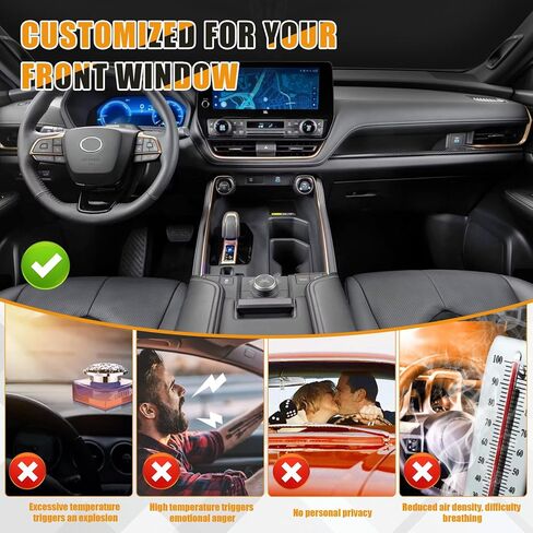 Windshield Sunshade Cover Compatible with 2006-2026 Isuzu NPR, Custom Fit Folding Sun Shade Protection Blocker in Saudi Arabia