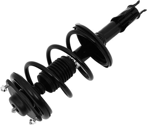 ASAPE 2 PCS Front Complete Strut Assembly for Mitsubishi for Lancer DE Sedan 4-Door 2002-2007 Suspension Shock Absorber with Coil Spring, Replace# 172142 in Kuwait