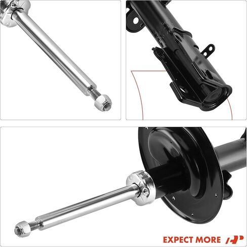 A-Premium Front Pair (2) Strut Assembly Compatible with Dodge Grand Caravan 2001-2007, Caravan 2001-2007 & Chrysler Town & Country 2001-2007, Voyager 2001-2003 in Kuwait
