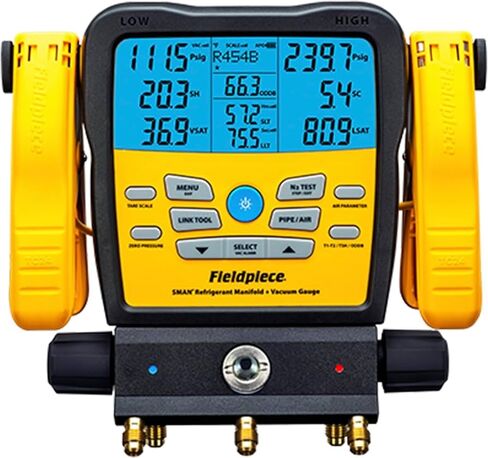 SM380V Digital Manifold with Micron Gauge Replacement for Fieldpiece Genuine Original Equipment Manufacturer (OEM) Part in Kuwait