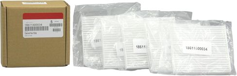 5 عبوات BAIZHIHUA 18611600034 مرشح مروحة الخزانة 0.7 × 4.3 × 4.6 بوصة متوافق مع مراوح مرشح الجيل الرابع IP55 PFF20000، PF 22.000، PFA 20.000 in Kuwait