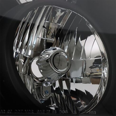 زوج واحد من المصابيح الأمامية البديلة لـ Denali XL 1500 XL 2500 2007-2014 مجموعة المصابيح الأمامية للسائق والراكب الأسود RH وLH 15861025 15861026 in Kuwait