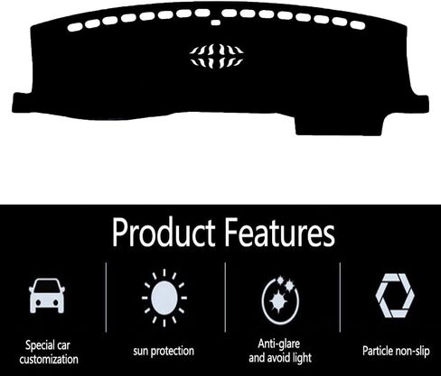 Dashboard Cover for 2020-2022 Ford Explorer,Polyester Dash Covers mat,Car Dash Board Protecter Cover,Interior Dash Covers Pads,Blue in Saudi Arabia