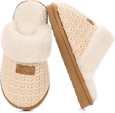 OOW Kids Slippers with Memory Foam Girls Boys House Slippers Fuzzy Indoor Shoes Warm Soft Plush Bedroom Slippers Slides in Saudi Arabia