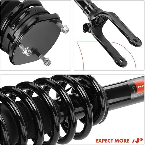 A-Premium Front Struts Compatible with Mercedes W251 Series R320 2007-2009, R350 2006-2013, R500 2006-2007, w/o Air Susp - 2x Replacement Suspension Complete Strut Assembly Shock with Coil Spring in Saudi Arabia