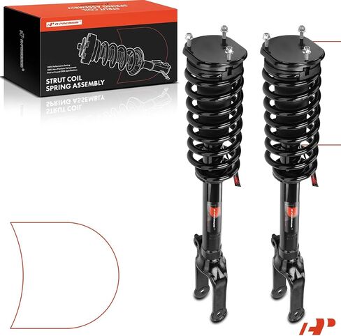 A-Premium Front Struts Compatible with Mercedes W251 Series R320 2007-2009, R350 2006-2013, R500 2006-2007, w/o Air Susp - 2x Replacement Suspension Complete Strut Assembly Shock with Coil Spring in Saudi Arabia