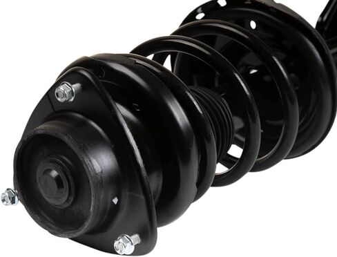 TRQ Front and Rear Strut & Coil Spring Assembly Set Driver & Passenger Sides Compatible with 16-17 Subaru Crosstrek 13-15 XV Crosstrek in Kuwait