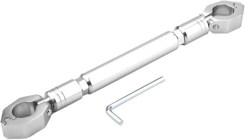 Motorcycle Balance Handlebar, Motorbike Balance Motorbike Balance Aluminum Alloy Cross Handlebar Universal 22mm (Silver) in Kuwait