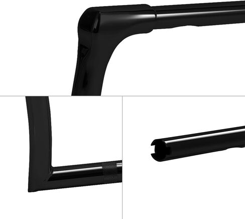TCMT 10'' Rise 1.25'' Handle Bars Handlebar Fit For Harley Road King 2014-2023 Softail Breakout FXBR Fat Boy FLFB FLFBS Sport Glide FLSB 2018-2023 in Kuwait