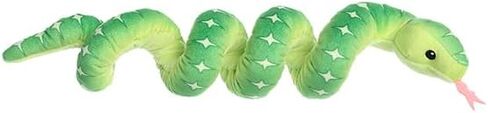 حيوان محشو من Aurora® Playful Snake المعصم Wranglers™ Emerald Tree Boa - ألوان نابضة بالحياة لتصميم يلفت الأنظار - مثالي للأطفال والكبار وأي عشاق للزواحف in Kuwait