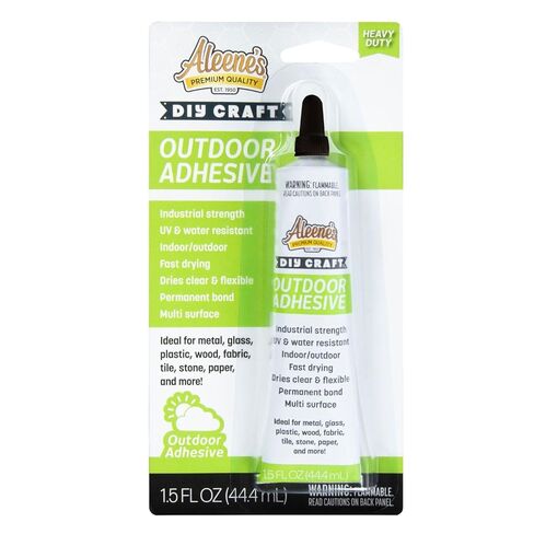 Aleene's DIY Craft Outdoor Adhesive, Heavy-Duty & Permanent, UV and Weather Resistant, 1.5 Oz in Kuwait