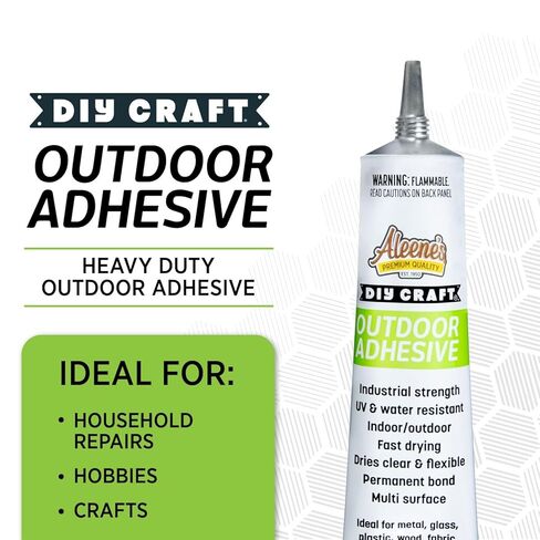 Aleene's DIY Craft Outdoor Adhesive, Heavy-Duty & Permanent, UV and Weather Resistant, 1.5 Oz in Kuwait