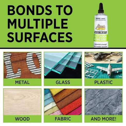 Aleene's DIY Craft Outdoor Adhesive, Heavy-Duty & Permanent, UV and Weather Resistant, 1.5 Oz in Kuwait