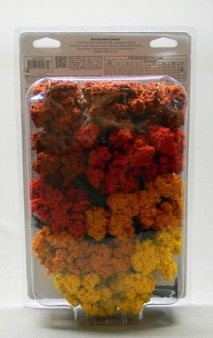Woodland SCENICS 3-5 "أشجار متساقطة الألوان تقع 14 قطعة TR1577 WDS1577 in Kuwait