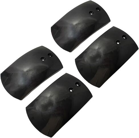 Motorcycle Mudguard Cover Black Plastic Front Fender Rear Mudguards For 43cc 47cc 49cc Minimoto Motocross 4 Wheeler ATV Go Cart Go-Kart Quad Dirt Pit Bike (4) in Saudi Arabia