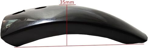 Motorcycle Mudguard Cover Black Plastic Front Fender Rear Mudguards For 43cc 47cc 49cc Minimoto Motocross 4 Wheeler ATV Go Cart Go-Kart Quad Dirt Pit Bike (4) in Saudi Arabia