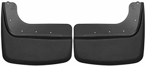 Husky Liners - Rear Mud Guards | 2011-2016 Ford F-350/F - 450 w/Dual Rear Wheels, Rear Set - Black, 2 Pc. | 57641 in Kuwait