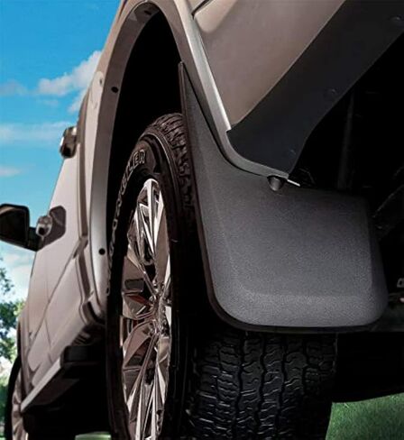 Husky Liners - Rear Mud Guards | 2011-2016 Ford F-350/F - 450 w/Dual Rear Wheels, Rear Set - Black, 2 Pc. | 57641 in Kuwait