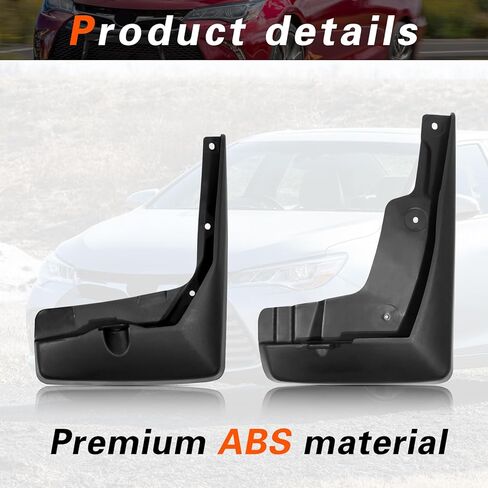 2015 Camry Mud Flaps Mud Guards Compatible with Toyota Camry 2015-2017 Splash Guard No Drilling Required All Weather Mudflaps(Set of 4) in Saudi Arabia