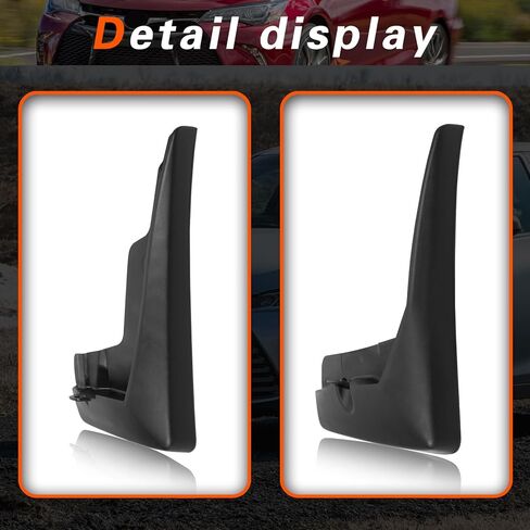 2015 Camry Mud Flaps Mud Guards Compatible with Toyota Camry 2015-2017 Splash Guard No Drilling Required All Weather Mudflaps(Set of 4) in Saudi Arabia