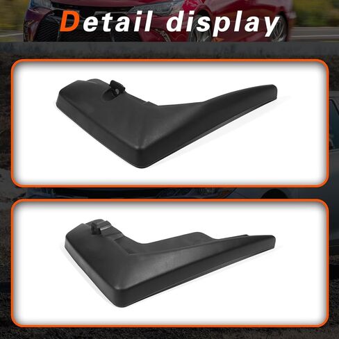 2015 Camry Mud Flaps Mud Guards Compatible with Toyota Camry 2015-2017 Splash Guard No Drilling Required All Weather Mudflaps(Set of 4) in Saudi Arabia