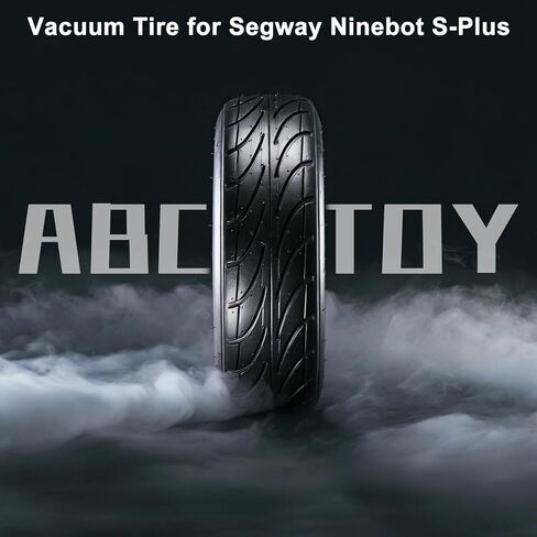 2PCS 11 inch 70/80-6.5 Tubeless Rubber Tire for Segway Ninebot S-Plus Smart Self-Balancing Scooter Accessories, Hoverboard Heavy Duty Tire Explosion-proof Replacement, NOT for Ninebot S in Saudi Arabia