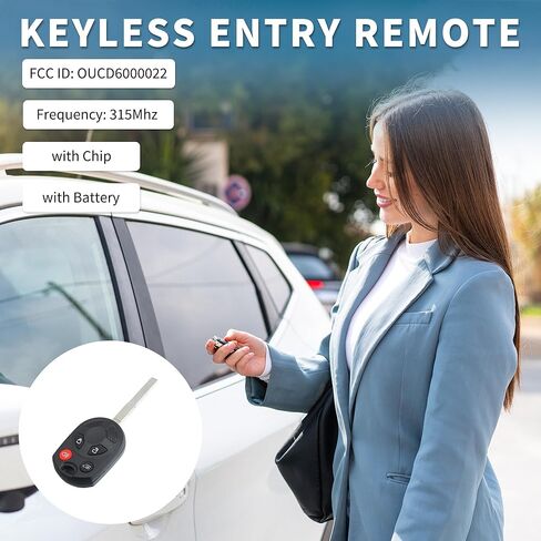 Keyless Entry Remote for Ford Transit 2015-2020 315Mhz OUCD6000022 4 Button Reusable | Control Replacement Car Key Fob 1 Pcs for Ford Transit-150 Transit-250 Transit-350 15-20 in Kuwait
