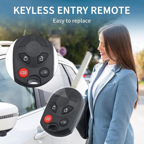 Keyless Entry Remote for Ford Transit 2015-2020 315Mhz OUCD6000022 4 Button Reusable | Control Replacement Car Key Fob 1 Pcs for Ford Transit-150 Transit-250 Transit-350 15-20 in Kuwait