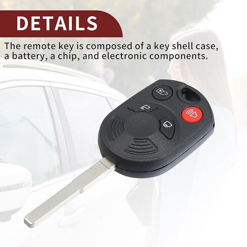 Keyless Entry Remote for Ford Transit 2015-2020 315Mhz OUCD6000022 4 Button Reusable | Control Replacement Car Key Fob 1 Pcs for Ford Transit-150 Transit-250 Transit-350 15-20 in Kuwait