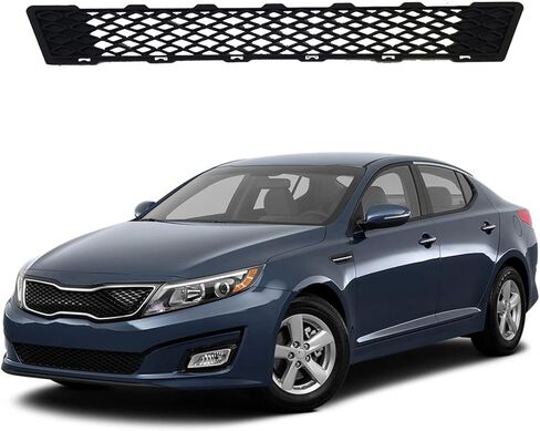 Front Upper Grille Assembly With Chrome Trim Compatible With 2011 2012 2013 Kia Optima in Saudi Arabia