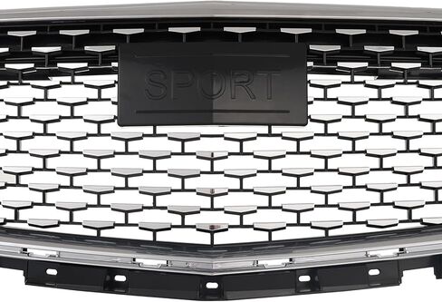 Front Bumper Upper Grille Compatible with 2020-2023 Cadillac XT6 W/O Surround View NEW 84758553 in Saudi Arabia