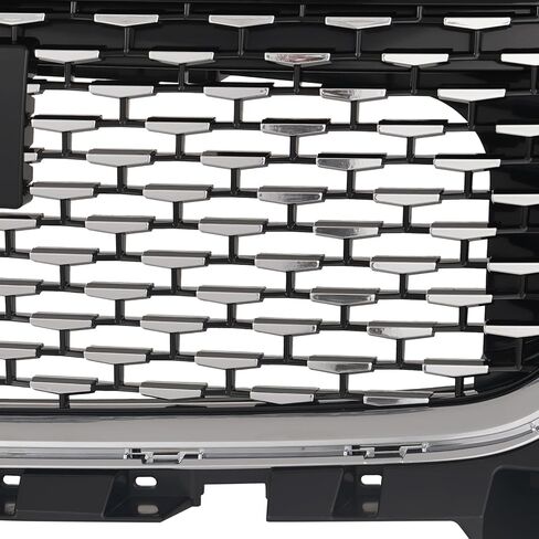 Front Bumper Upper Grille Compatible with 2020-2023 Cadillac XT6 W/O Surround View NEW 84758553 in Saudi Arabia
