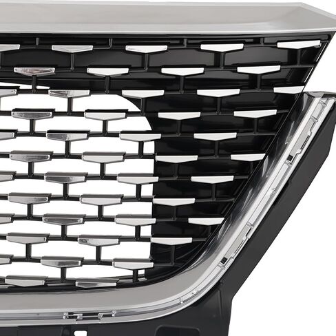 Front Bumper Upper Grille Compatible with 2020-2023 Cadillac XT6 W/O Surround View NEW 84758553 in Saudi Arabia