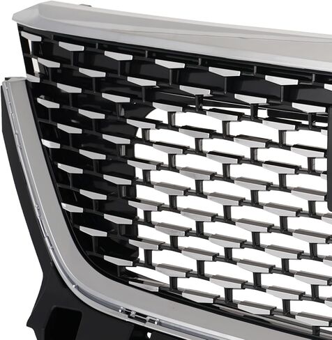 Front Bumper Upper Grille Compatible with 2020-2023 Cadillac XT6 W/O Surround View NEW 84758553 in Saudi Arabia