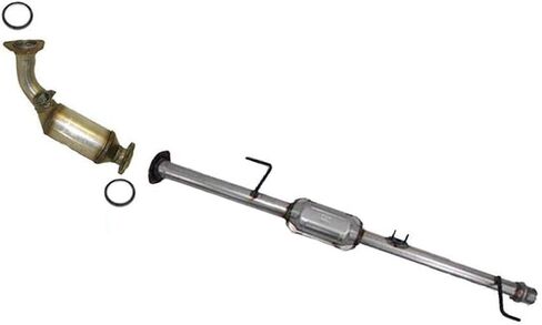 Front & Rear Catalytic Converter with Gaskets 2000-2004 for Toyota Tundra 3.4L in Kuwait