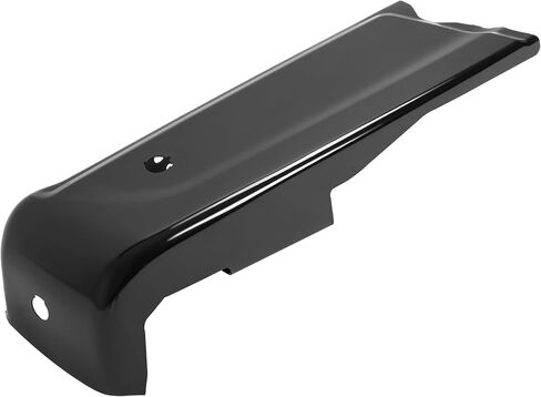 غطاء نهاية المصد الخلفي من ALMULOO متوافق مع 2021-2023 Ford F150 ML3Z17906JAPTM غطاء واقي المصد الخلفي من الصلب الكهربائي معبأ باللون الأسود الأيسر in Kuwait