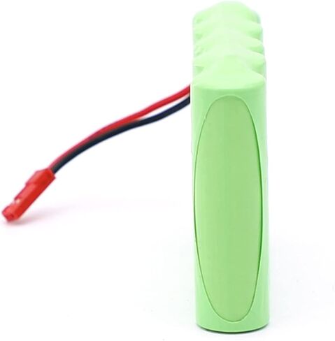 2400mAh 6V Ni-Mh Rechargeable Ni-MH Battery for RC Car Electric Toy Truck SUV 4X4 Construction Dumper Remote Control AA Battery with USB Charging Cable (JST Connector) in Saudi Arabia