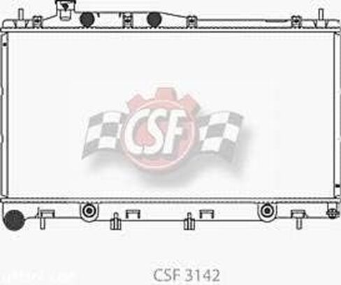 CSF Radiators 3142: Radiator, Subaru Legacy 3.0L 2009-2008; Subaru Outback 3.0L 2009-2005 in Kuwait