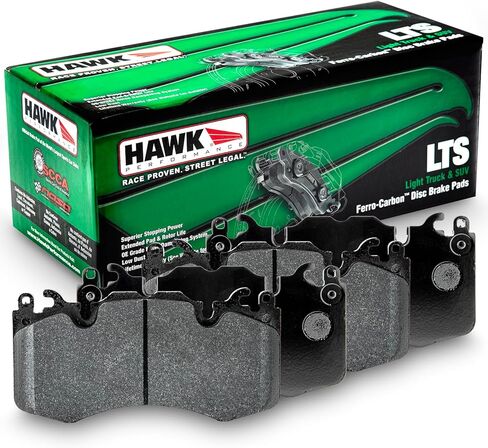 Hawk Performance HB705Y.776 LTS Light Truck and SUV Street Brake Pads in Saudi Arabia