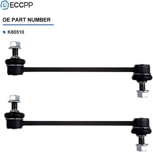 ECCPP Sway Bar Link Kit 2005 2006 2007 2008 2009 for Hyundai Tucson 2005 2006 2007 2008 2009 2010 for Kia for Sportage - Front Sway Bar End Links K80510 in Kuwait