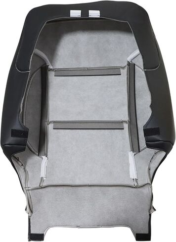GXARTS Black Perforated Leather Driver and Passenger Side Bottom & Top Lean Back Replacement Seat Cover Compatible with Chevy Silverado Tahoe Suburban GMC Sierra Yukon 2014 2015 2016 2017 2018 2019 in Kuwait
